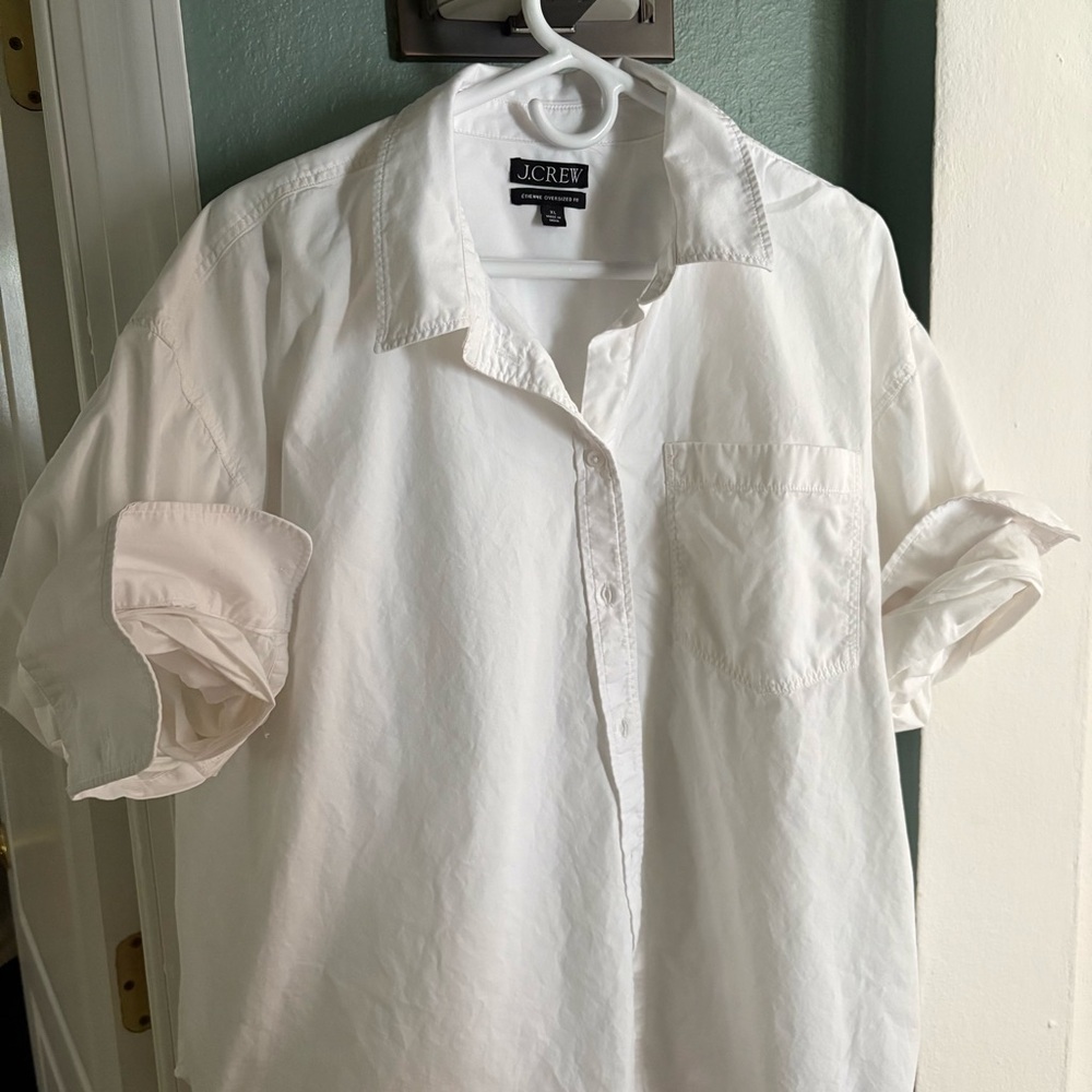 J. Crew Etienne oversized shirt